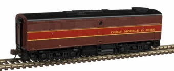 FB-1 Alco B22 of the Gulf Mobile & Ohio - digital sound fitted