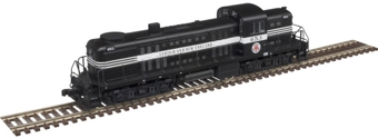 RS-2 Alco 653 of the Lehigh & New England - digital fitted