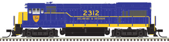 U23B GE 2302 of the Delaware & Hudson - digital fitted