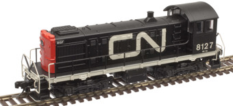 S-2 Alco 8129 of the Canadian National - digital fitted