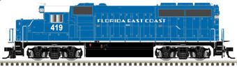 GP40-2 EMD 419 of the Florida East Coast - digital sound fitted