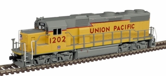 GP39-2 Phase 2 EMD 1207 of the Union Pacific
