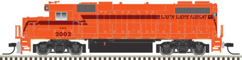 GP38-2 Phase 2 EMD 2002 of the Chicago South Shore & South Bend