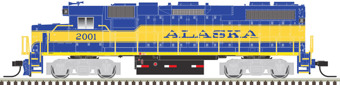 GP38-2 Phase 2 EMD 2001 of the Alaska Railroad - digital sound fitted