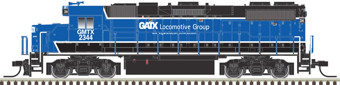 GP38-2 Phase 2 EMD 2344 of the GATX Corporation - digital sound fitted