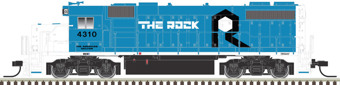 GP38-2 Phase 2 EMD 4308 of the Rock Island - digital sound fitted