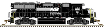 GP60 EMD 7111 of the Norfolk Southern - digital sound fitted
