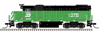 GP15-1 EMD 1399 of the Burlington Northern