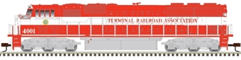 SD60M EMD 4001 of Terminal Railroad Association of St Louis - digital sound fitted