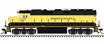 GP40 EMD 3040 of the Susquehanna