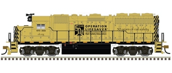 GP40 EMD 1972-2022 of Operation Lifesaver - digital sound fitted