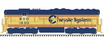 SD7 EMD 1827 of the Chessie System