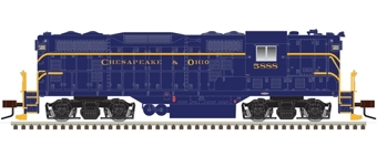 GP7 EMD 5888 of the Chesapeake & Ohio