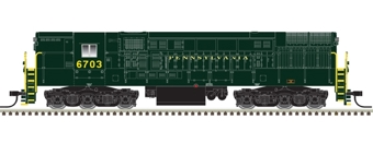 H-24-66 Fairbanks-Morse Trainmaster 6703 of the Pennsylvania Railroad