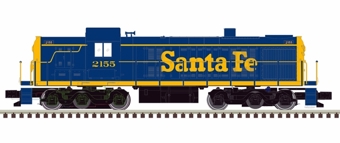 RSD-4/5 Alco 2155 of the Santa Fe - digital sound fitted