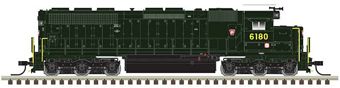 SD45 EMD 6122 of the Pennsylvania Railroad - digital sound fitted