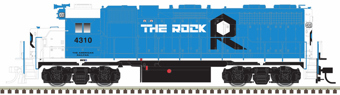 GP38 EMD 4310 of the Rock Island