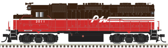 GP38 EMD 2010 of the Providence & Worcester - digital sound fitted