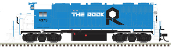 GP38 EMD 4373 of the Rock Island - digital sound fitted