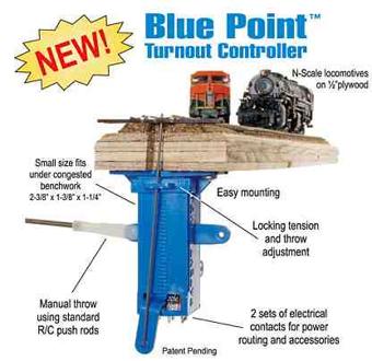 Blue Point manual turnout controller
