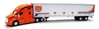 Kenworth T680 Sleeper with 53' Dry Van Trailer, Grupo Transportes