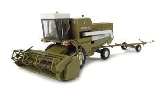 Green Combine Harvester HO scale