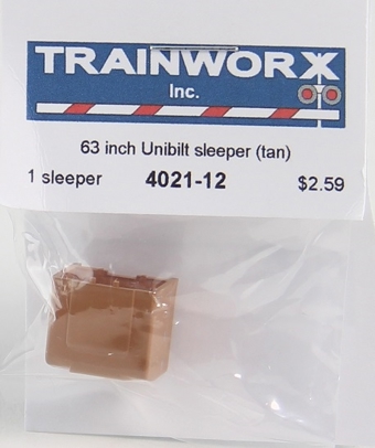 Peterbilt Semi Tractor 63" Unibilt Sleeper, Tan