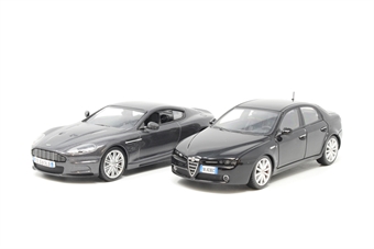 James Bond - Quantum of Solace - Aston Martin DBS - Alfa Romeo 159