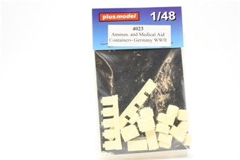 German ammunition & medical containers