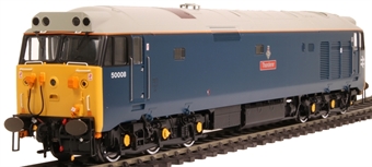 Class 50 50008 "Thunderer" in BR departmental Laira blue (1990s Railtour condition) - Exclusive to Hattons