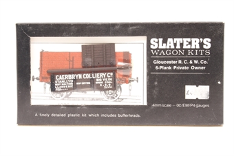 5 Plank Private Owner "Caerbryn Colliery" Wagon kit