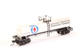 17,300 gallon general service tank car of Diamond Shamrock - white & black & blue & red 85566