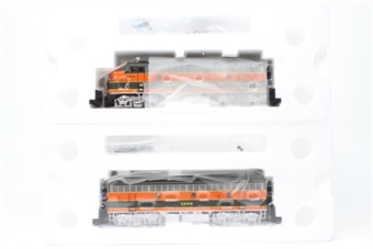 EMD F7A-B Set #365-A & #365-B of the Great Northern Railroad