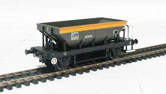 Dogfish ballast wagon DB983192 in Civil Engineers "Dutch" livery with Mainline branding on hopper