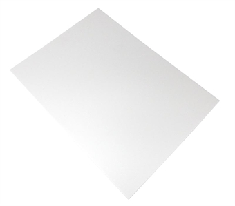 White Plasticard - A4 Sheet 40/1000"