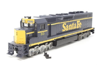 SD40 EMD 93 of the Santa Fe - unpowered