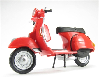 V type scooter in red