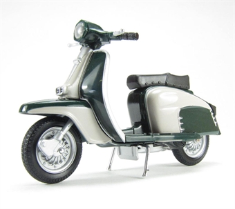 L type scooter in green and grey