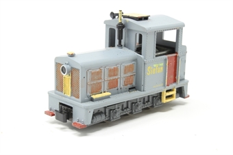 0-6-0 Diesel Shunter of the Feldbahn in Green