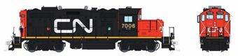 GP9rm EMD 7008 of the Canadian National - digital sound fitted