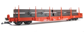 DB Cargo Flatcar w. TT beams