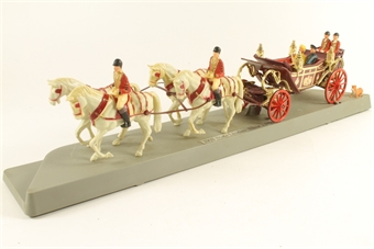 1902 State Landau Queens Royal Silver Jubilee Coronation Coach 1977
