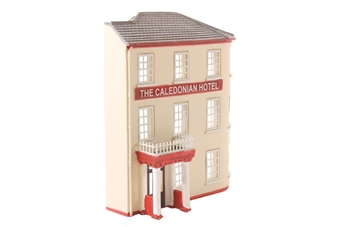 Low relief railway hotel "The Caledonian"