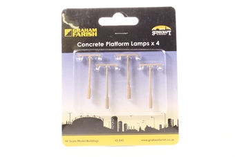 Concrete Platform Lamps - pack of 4