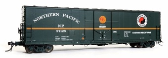 FGE 50' RBL Box Car with 12' Center Door and Low Ladder, Northern Pacific (Delivery NEW 2-67) #97124