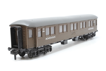 1st/2nd Class passenger sleeper car 'Sovevogn' 18075 of the NSB