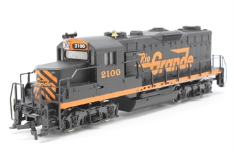 EMD GP20 #2100 of the Rio Grande Railroad