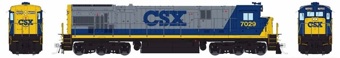 C30-7 GE 7029 of CSX - digital sound fitted