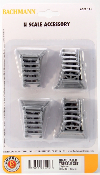 26 Pc Graduated Trestle Set