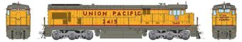 C30-7 GE 2415 of the Union Pacific - digital sound fitted